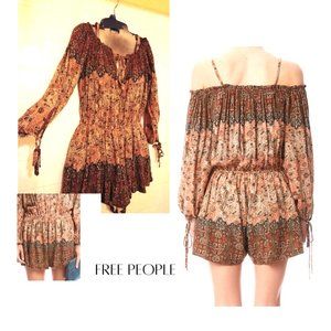 FREE PEOPLE Women's Cold Shoulder Romper